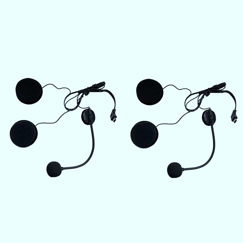 2X Motorcycle Helmet Bluetooth Headset Microphone Speaker Headset Accessories For Half-Helmet
2X Motorcycle Helmet Bluetooth Headset Microphone Speaker Headset Accessories For Half-Helmet