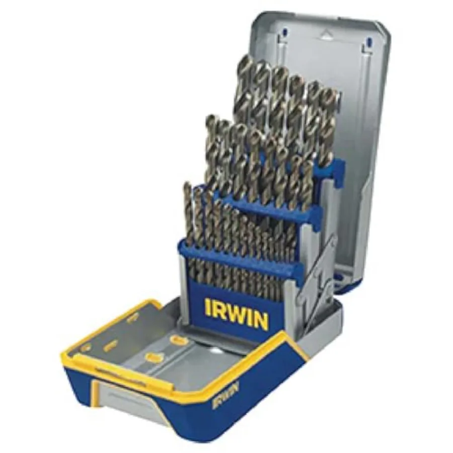 Hanson 3018002B 29Pc Drill Bit Industrial Set-Cobalt M42
Hanson 3018002B 29Pc Drill Bit Industrial Set-Cobalt M42