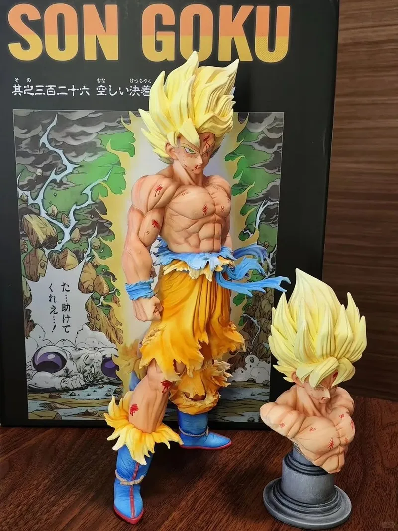 Новая обновленная аниме-фигурка Dragon Ball Z Son Goku Super Saiyan 2.0 - высокодетальная модель, коллекционная статуя премиум-класса, подарок для мальчиков
Новая обновленная аниме-фигурка Dragon Ball Z Son Goku Super Saiyan 2.0 - высокодетальная модель, коллекционная статуя премиум-класса, подарок для мальчиков