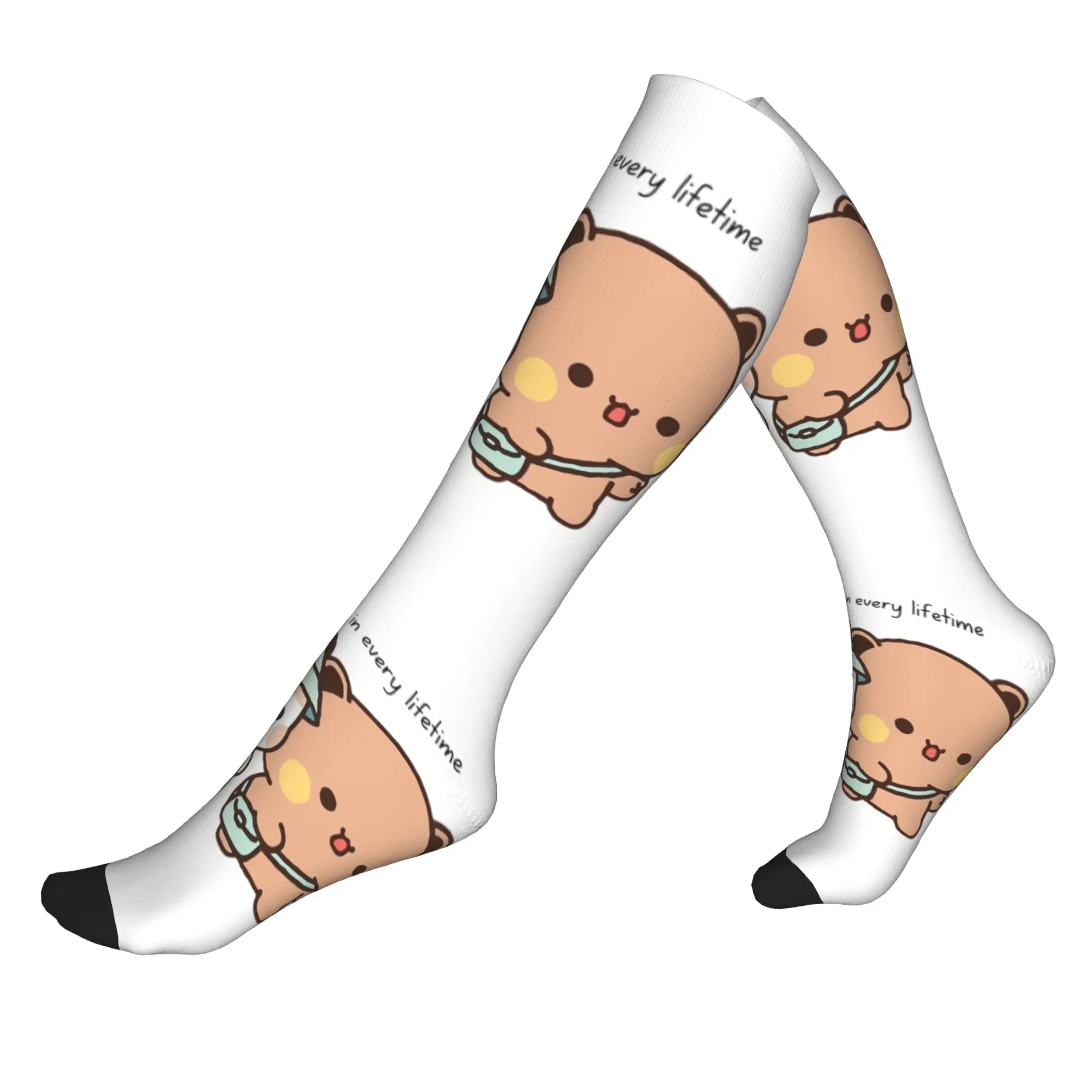 Funny Panda Bear And Brownie True Love BUBU DUDU Couple Socks Men Women Warm Printed Basketball Sports Sports Compression Socks
Funny Panda Bear And Brownie True Love BUBU DUDU Couple Socks Men Women Warm Printed Basketball Sports Sports Compression Socks