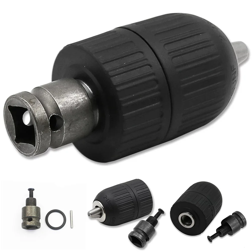 Keyless 213mm Selflocking Drill Chuck Adaptor Compatible with 13mm Rotary and Power Drills Suitable for Cordless Drills
Keyless 213mm Selflocking Drill Chuck Adaptor Compatible with 13mm Rotary and Power Drills Suitable for Cordless Drills