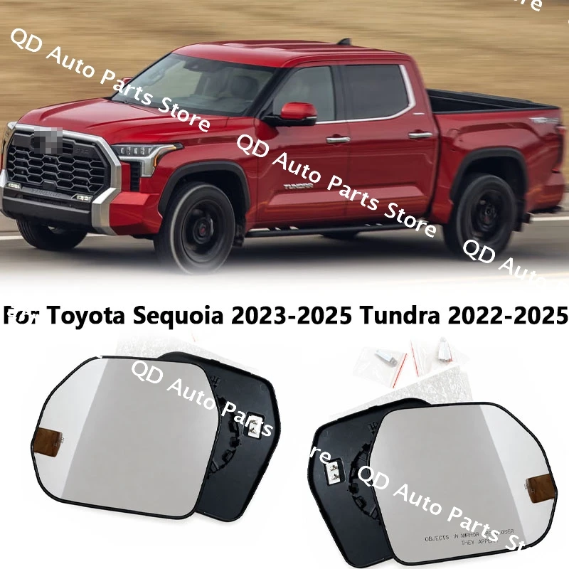 With Blind Spot Heating 879070C020 87902-0C020 For Toyota Sequoia Tundra 2023 2024 2025 US Version Car Door Side Mirror Glass
With Blind Spot Heating 879070C020 87902-0C020 For Toyota Sequoia Tundra 2023 2024 2025 US Version Car Door Side Mirror Glass