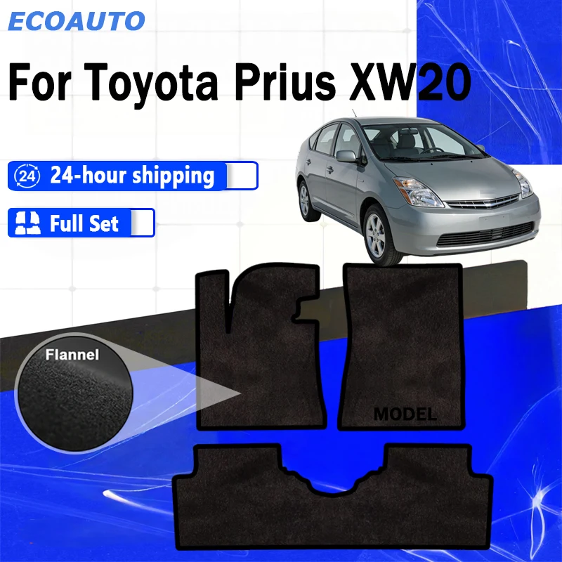 ECOAUTO Flannel Car Floor Mats For Toyota Prius XW20 2004~2009 2007 Panel Footpads Cover Cape Rugs Foot Pads Stickers Carpets
ECOAUTO Flannel Car Floor Mats For Toyota Prius XW20 2004~2009 2007 Panel Footpads Cover Cape Rugs Foot Pads Stickers Carpets