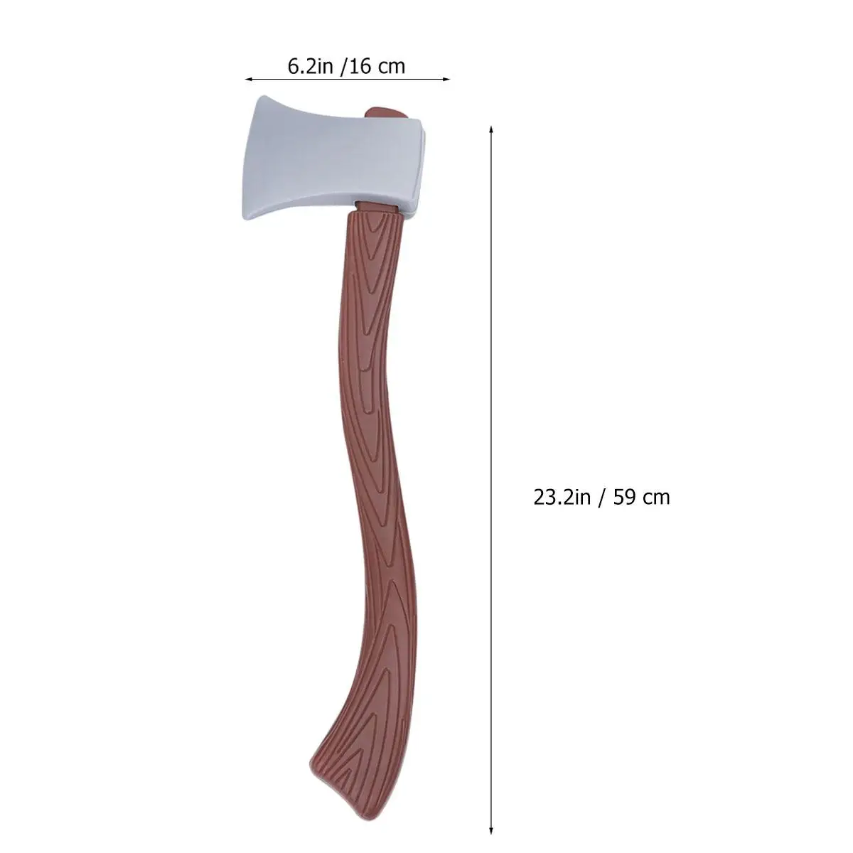 Plastic Axe Prop 59 Cm Long Durable Lifelike Toy for Kids Halloween Costume Accessory Cosplay Decor LARP Role Playing
Plastic Axe Prop 59 Cm Long Durable Lifelike Toy for Kids Halloween Costume Accessory Cosplay Decor LARP Role Playing