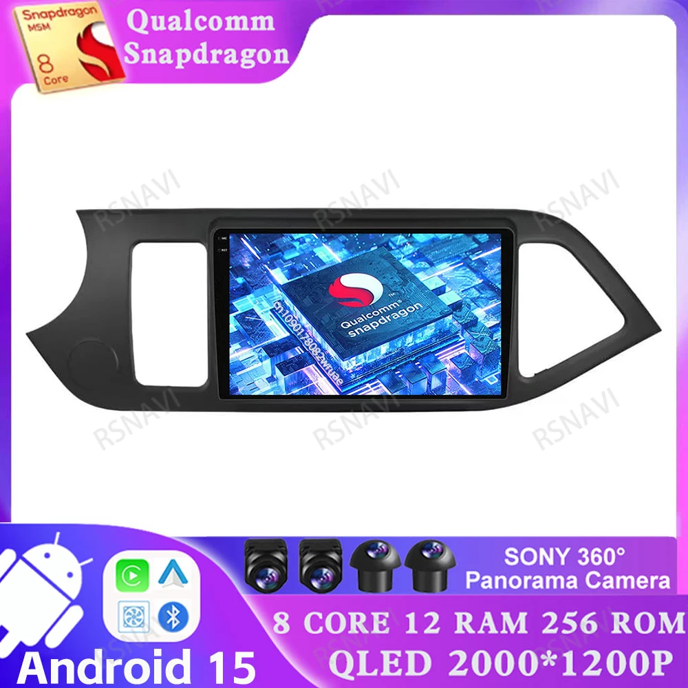Android 15 for KIA PICANTO Morning 2011-2016 DVD GPS BT 4G LTE Viedo Player Navigation DSP Head Unit Stereo Autoradio Qualcomm
Android 15 for KIA PICANTO Morning 2011-2016 DVD GPS BT 4G LTE Viedo Player Navigation DSP Head Unit Stereo Autoradio Qualcomm