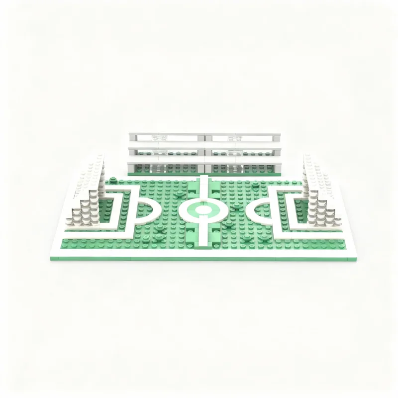 339pcs MOC AYSO Soccer Pitch Sports Model Building Blocks Construction Toy Christmas Gifts DIY Creative Idea Education Birthday
339pcs MOC AYSO Soccer Pitch Sports Model Building Blocks Construction Toy Christmas Gifts DIY Creative Idea Education Birthday