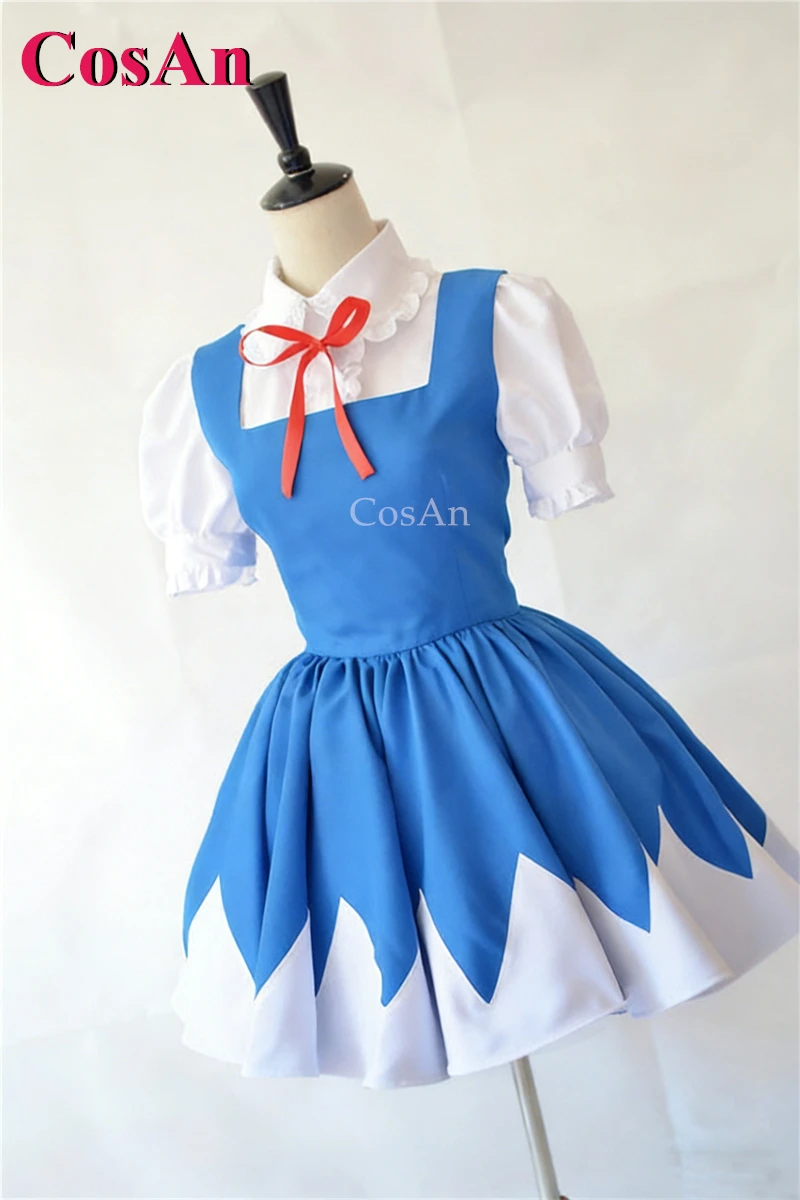 CosAn【Customized】Game Touhou Project Cirno Cosplay Costume Lovely Sweet Nifty Uniform Dress Halloween Party Role Play Clothing
CosAn【Customized】Game Touhou Project Cirno Cosplay Costume Lovely Sweet Nifty Uniform Dress Halloween Party Role Play Clothing