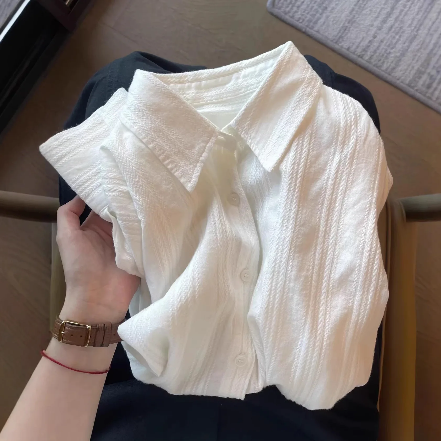 White Long Sleeve Embroidered Sun Protection Shirt Loose Casual Style Korean Lazy Fashion Summer Outerwear Shirt
White Long Sleeve Embroidered Sun Protection Shirt Loose Casual Style Korean Lazy Fashion Summer Outerwear Shirt