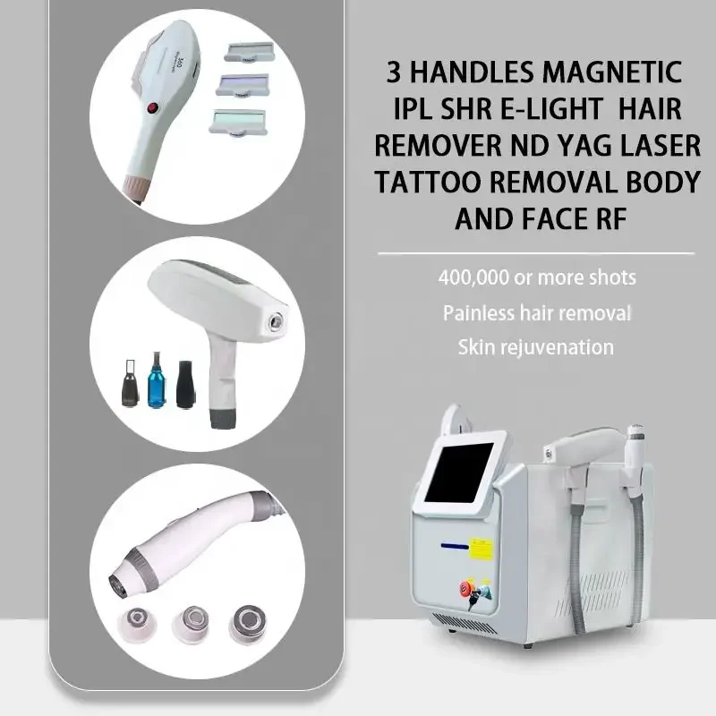 Multifunctional 3IN1 Skin Care Machine IPL OPT Hair Reduction Spot Freckle Tattoo Pigment Elimination Painless Beauty Device
Multifunctional 3IN1 Skin Care Machine IPL OPT Hair Reduction Spot Freckle Tattoo Pigment Elimination Painless Beauty Device