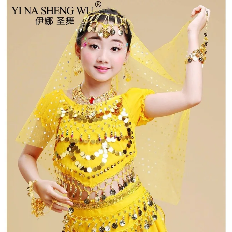Girls Belly Dancing Headscarf Indian Dance Headband Dance Sequin Mesh Veil Children Stage Performance Clothing Accessories Veils
Girls Belly Dancing Headscarf Indian Dance Headband Dance Sequin Mesh Veil Children Stage Performance Clothing Accessories Veils