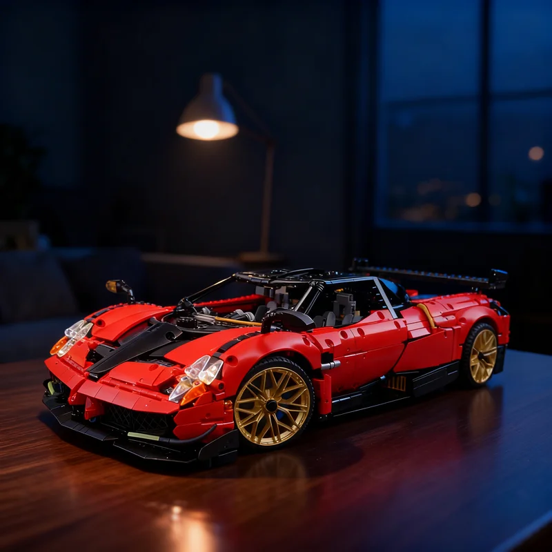 Конструктор MOC Pagani Huayra (4706 деталей) – Техническая модель для сборки, креативный подарок, коллекционный декор для детей и взрослых, для дома и офиса
Конструктор MOC Pagani Huayra (4706 деталей) – Техническая модель для сборки, креативный подарок, коллекционный декор для детей и взрослых, для дома и офиса