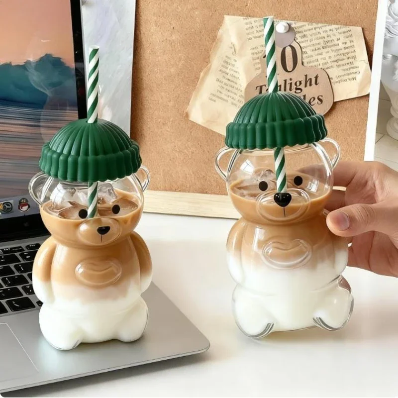 large capacity Cute Bear Glass Cup 500ML 2025 New Christmas Gift Durable Convenient for Coffee Beer Wine Cocktails Straw Mug·
large capacity Cute Bear Glass Cup 500ML 2025 New Christmas Gift Durable Convenient for Coffee Beer Wine Cocktails Straw Mug·