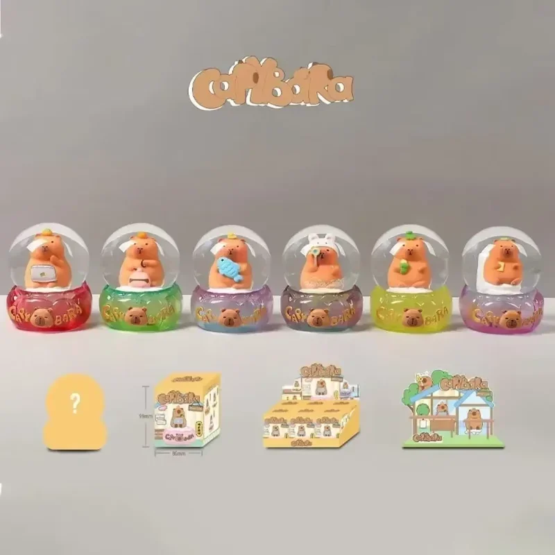Cartoon capybara blind box, capybara toys, animal accessories, multi-colored movable puppet models
Cartoon capybara blind box, capybara toys, animal accessories, multi-colored movable puppet models