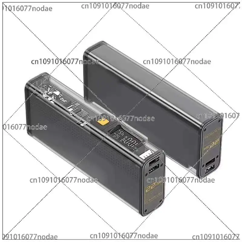 Transparent Power Bank PD Bidirectional Super Fast Charging Flash Charging Mobile Power Box DIY Kit 18650/21700 Shell
Transparent Power Bank PD Bidirectional Super Fast Charging Flash Charging Mobile Power Box DIY Kit 18650/21700 Shell