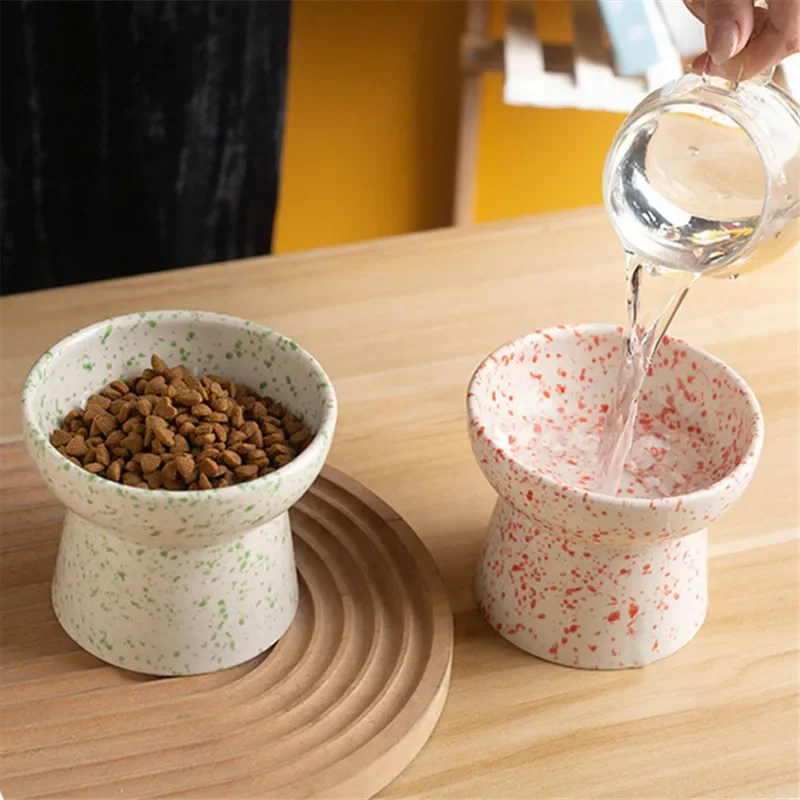 Fashion Ceramic Cat Feeder Anti Black Chin Anti Knock Water Bowl Cat Pet Supplies Dog Food Bowl New Pet FoodUtensils
Fashion Ceramic Cat Feeder Anti Black Chin Anti Knock Water Bowl Cat Pet Supplies Dog Food Bowl New Pet FoodUtensils