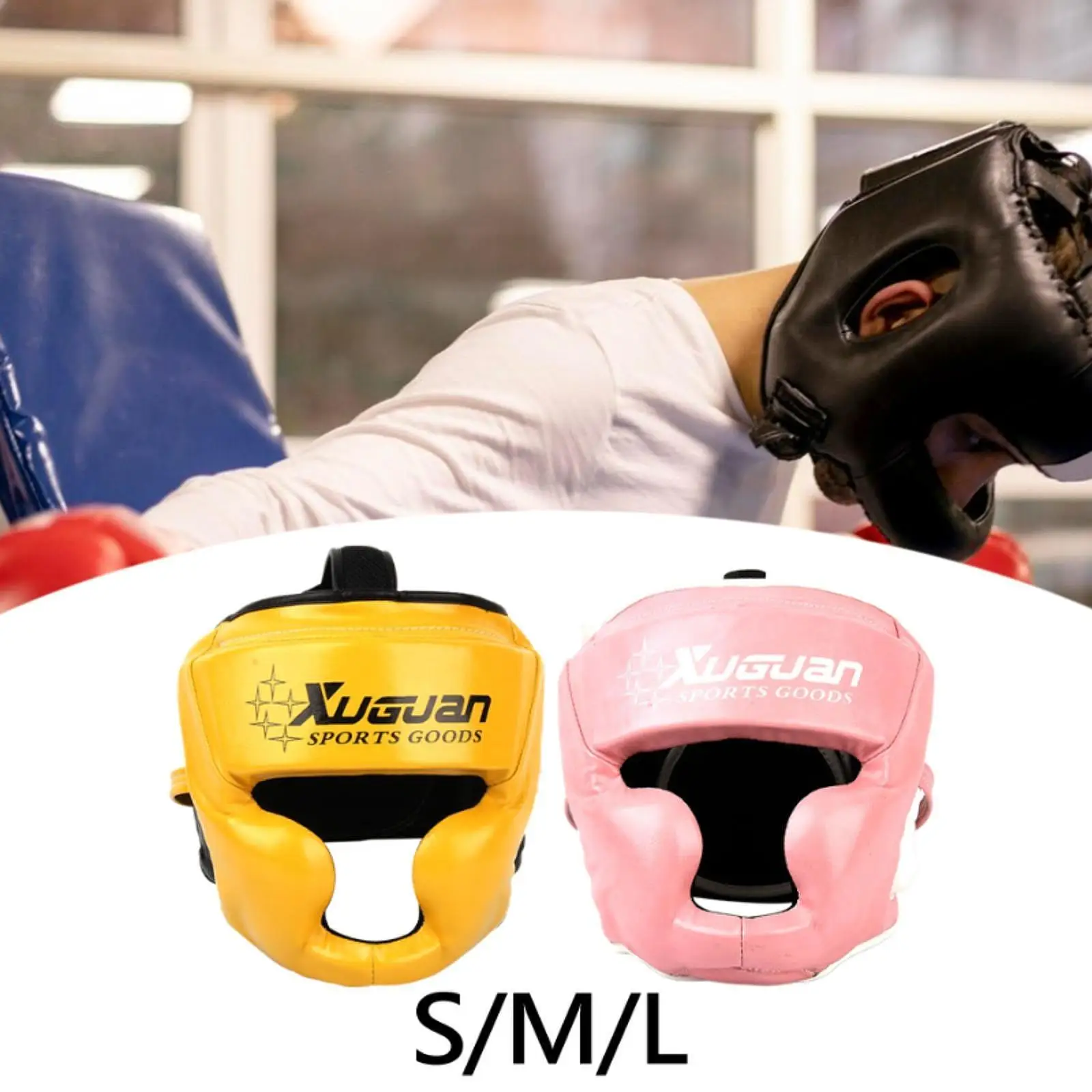 Boxing Headgear for Adults Professional Soft Forehead and Ear Protection for Sparring Kickboxing Taekwondo Muay Thai Wrestling
Boxing Headgear for Adults Professional Soft Forehead and Ear Protection for Sparring Kickboxing Taekwondo Muay Thai Wrestling