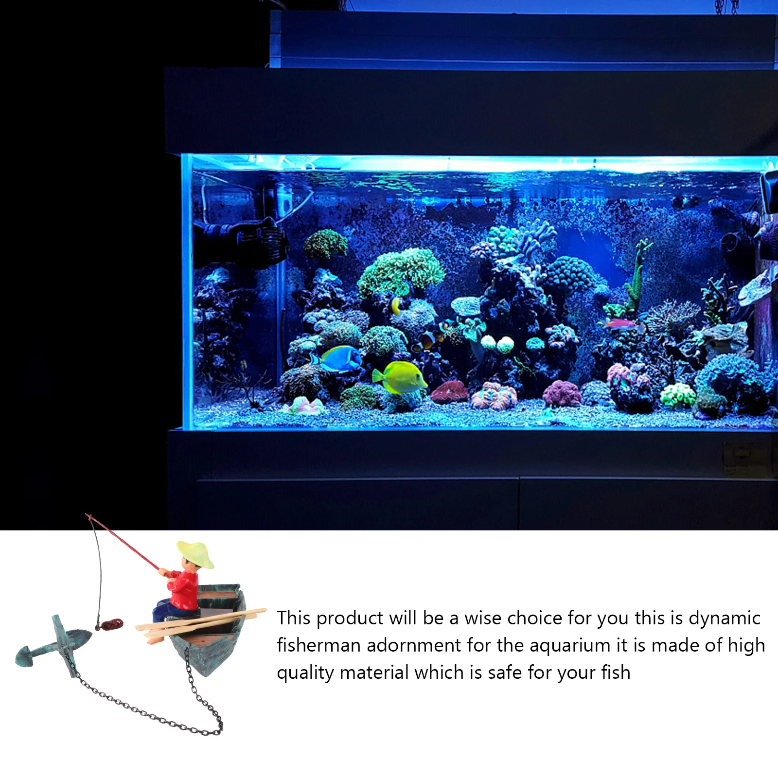 Pneumatic Fisherman Ornaments Tank Aquarium Decor Air Pump Decoration Statue Unique Decorations Bubbler 
Pneumatic Fisherman Ornaments Tank Aquarium Decor Air Pump Decoration Statue Unique Decorations Bubbler