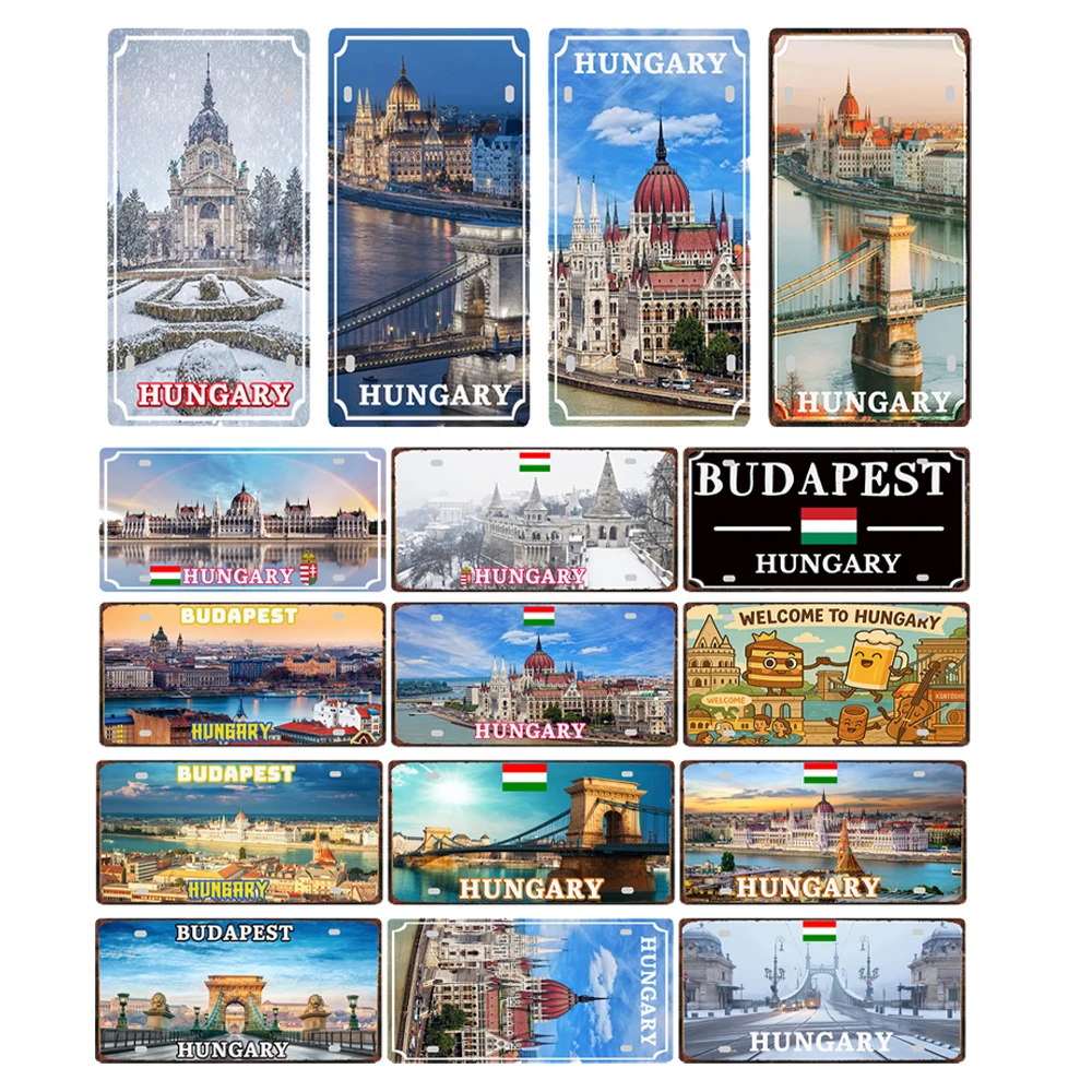 【YZFQ 】 Budapest City Metal Sign Vintage Hungary Tin Plate Tourist Souvenir For Wall Restaurant Home Decor 12X6inch JM-0025
【YZFQ 】 Budapest City Metal Sign Vintage Hungary Tin Plate Tourist Souvenir For Wall Restaurant Home Decor 12X6inch JM-0025