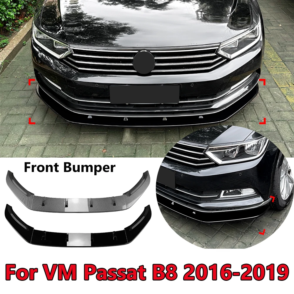 Для VM Passat B8 2016-2019 автомобильный передний бампер, комплект для губ, спойлер, сплиттер, бампер, аксессуары для внешней модификации автомобиля
Для VM Passat B8 2016-2019 автомобильный передний бампер, комплект для губ, спойлер, сплиттер, бампер, аксессуары для внешней модификации автомобиля