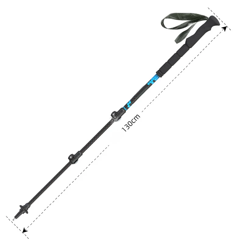Modern 3K Carbon Fiber Trekking Pole with EVA Handle for Outdoor Hiking
Modern 3K Carbon Fiber Trekking Pole with EVA Handle for Outdoor Hiking