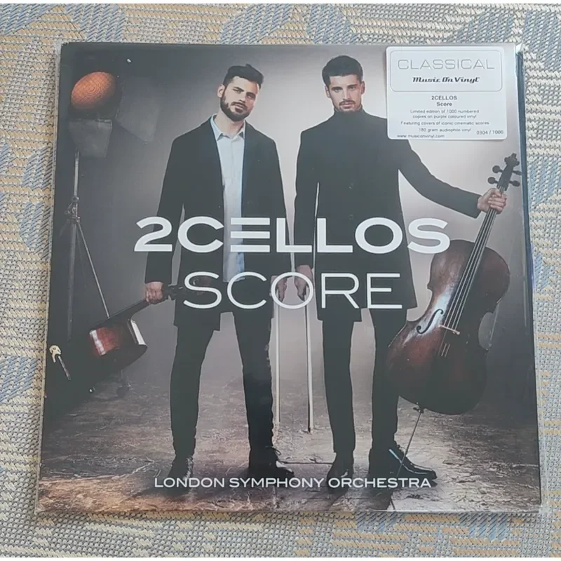 2CELLOS Score Double Cello Classical Film Score Lac Vinyl 2LP for Classical Music Fans
2CELLOS Score Double Cello Classical Film Score Lac Vinyl 2LP for Classical Music Fans