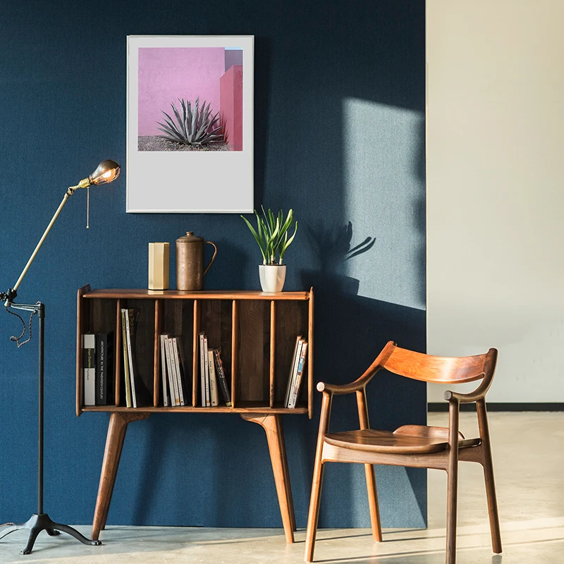 Nordic Furniture Black Walnut Cherry Pure Solid Wood Vinyl Record Holder Bookshelf Magazine Bookcase
Nordic Furniture Black Walnut Cherry Pure Solid Wood Vinyl Record Holder Bookshelf Magazine Bookcase