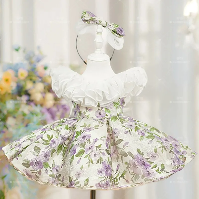 New Children's Princess Evening Gown Host's Piano Performance Wedding Birthday Girls Party Dresses A4967 Vestidos
New Children's Princess Evening Gown Host's Piano Performance Wedding Birthday Girls Party Dresses A4967 Vestidos