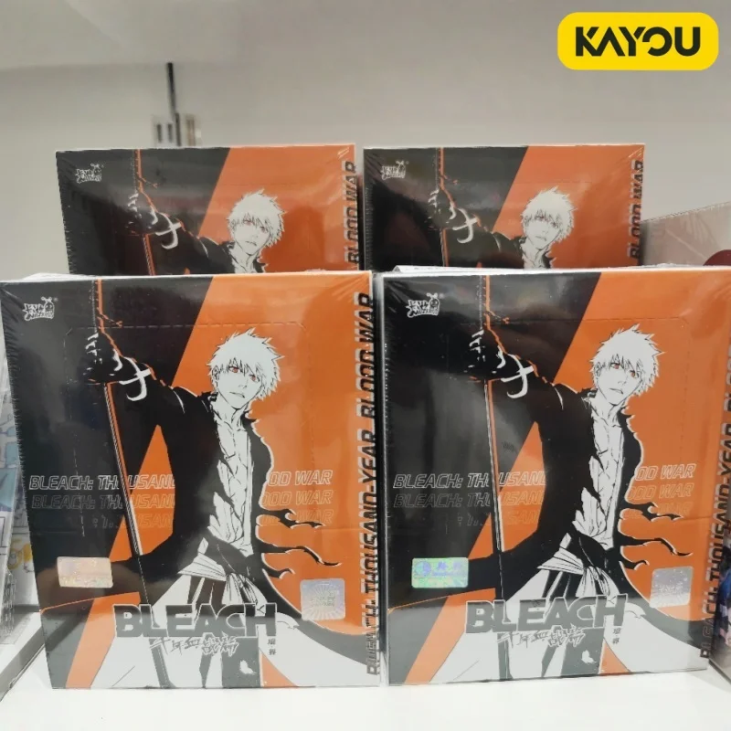 KAYOU Genuine BLEACH Cards Boundary Thousand Years Of Blood War Guardian Fate Poem Anime Game Death Original Box For Collectors
KAYOU Genuine BLEACH Cards Boundary Thousand Years Of Blood War Guardian Fate Poem Anime Game Death Original Box For Collectors