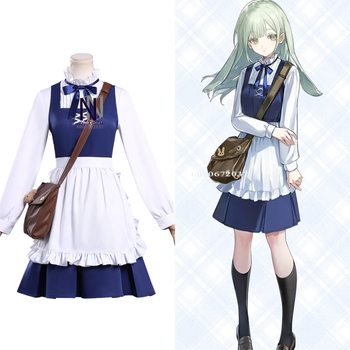 Hot BanG Dream! Ave Mujica Cosplay Costume Anime Wakaba Mutsumi Blue School Uniform Dress Roleplay Wig Comic Con Halloween Party
Hot BanG Dream! Ave Mujica Cosplay Costume Anime Wakaba Mutsumi Blue School Uniform Dress Roleplay Wig Comic Con Halloween Party