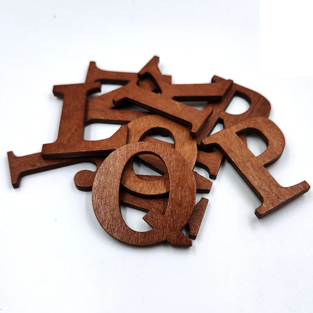 26Pcs Wooden Letters Chips 44mm Sanded Smooth Edges Perfect for DIY Projects Educational English Study Early Learning Game
26Pcs Wooden Letters Chips 44mm Sanded Smooth Edges Perfect for DIY Projects Educational English Study Early Learning Game