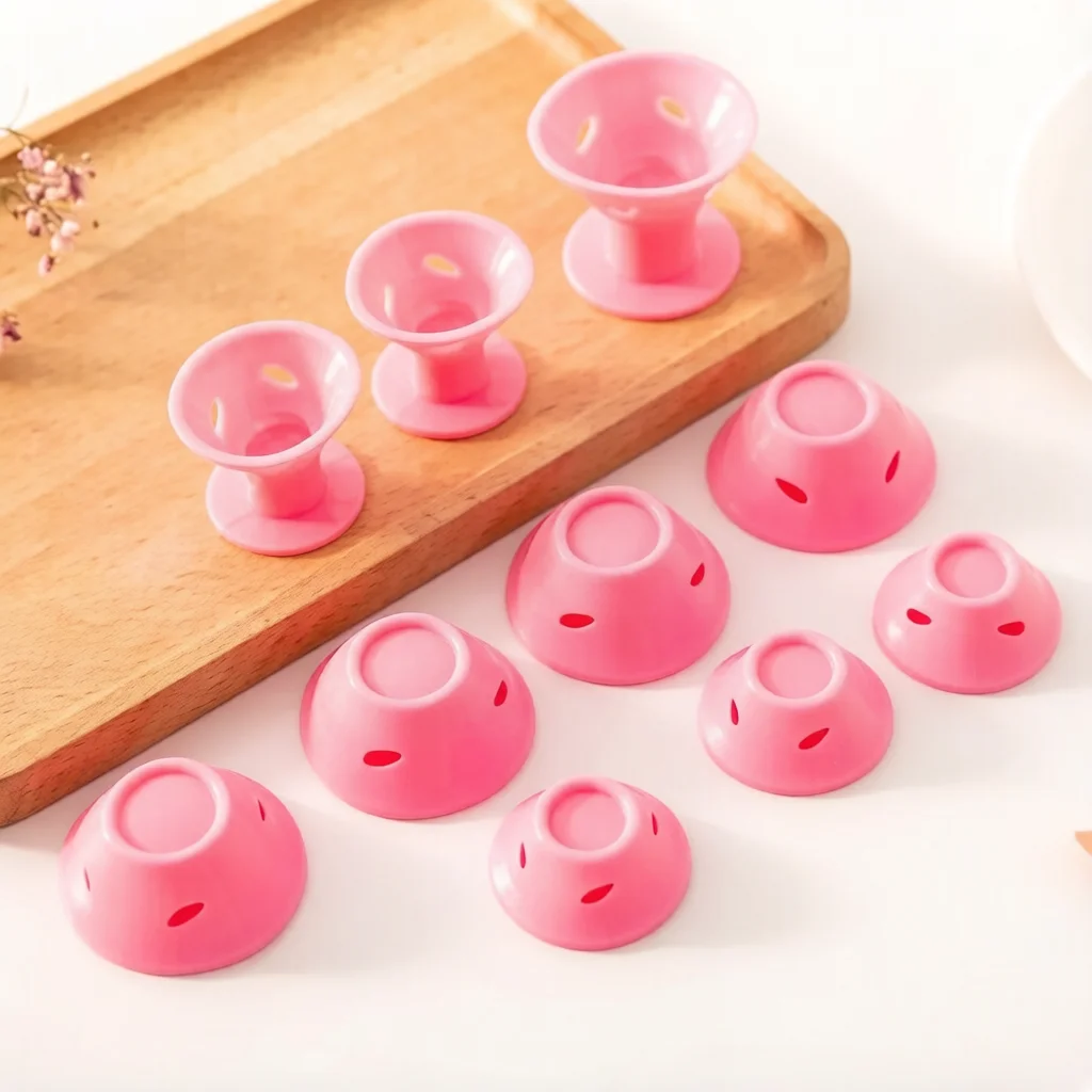 10pcs Pink & Blue Silicone Hair Curlers, Designed For No Heat Damage, Compact & Portable, Easy To Use, Creates Natural Waves & Bangs, Suitable For Short To Medium Hair, Great For Home & Travel
10pcs Pink & Blue Silicone Hair Curlers, Designed For No Heat Damage, Compact & Portable, Easy To Use, Creates Natural Waves & Bangs, Suitable For Short To Medium Hair, Great For Home & Travel