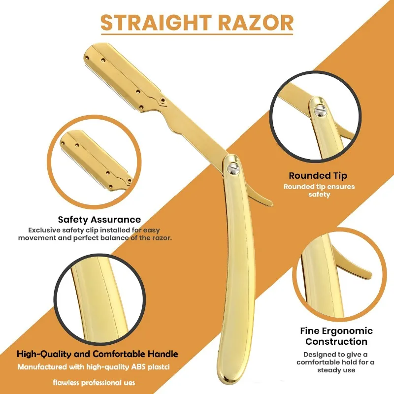 1Pcs Men Shaving Barber Tools Hair Razor and Blades Antique Black Folding Shaving Knife Unisex Hair Removal
1Pcs Men Shaving Barber Tools Hair Razor and Blades Antique Black Folding Shaving Knife Unisex Hair Removal