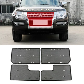 For Mitsubishi Pajero V80 V93 V97 2010-2020 Front Grille Insect Net Radiator Condenser Protective Cover Anti Insect Sand Mesh