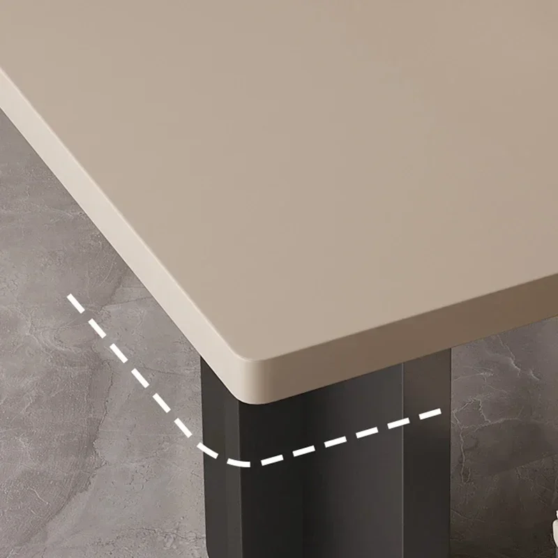 Rock Board Dining Table Coffee Colored Italian Minimalist Household Minimalist Modern Wood Table Mesa Comedor Home Furnitures
Rock Board Dining Table Coffee Colored Italian Minimalist Household Minimalist Modern Wood Table Mesa Comedor Home Furnitures