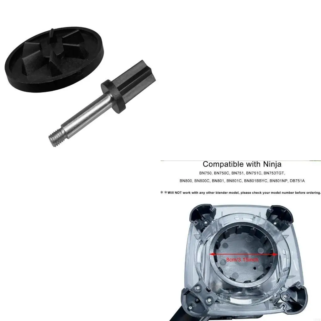 72OZ Blade Driver Clutch and Drive Pin Ensuring Safe Effective Mixing for BL660/BN750/BL610 Home Chefs
72OZ Blade Driver Clutch and Drive Pin Ensuring Safe Effective Mixing for BL660/BN750/BL610 Home Chefs