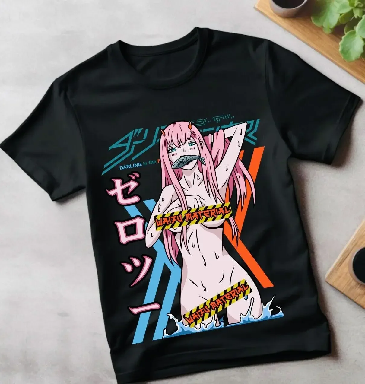 Футболка аниме Darlling Zero Two, все размеры 
Футболка аниме Darlling Zero Two, все размеры