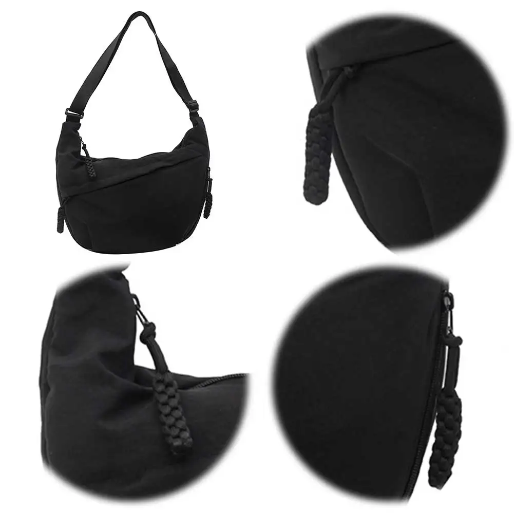 Women Stylish Dumpling Bag Multi-pockets Hobo Sling Bag Large Capacity Daily Messenger Bag Adjustable Strap Simple Satchel Bag
Women Stylish Dumpling Bag Multi-pockets Hobo Sling Bag Large Capacity Daily Messenger Bag Adjustable Strap Simple Satchel Bag