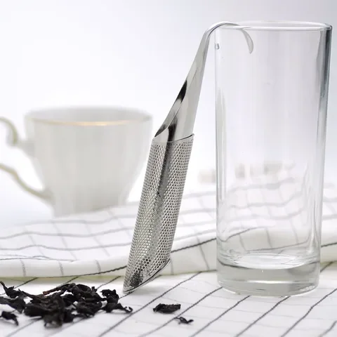 Stainless Steel Tea Strainer Hanging Pipe Handle Tea Maker Tea Leakage Tea Filter Tea Spoon Filter Kitchen Accessories
Stainless Steel Tea Strainer Hanging Pipe Handle Tea Maker Tea Leakage Tea Filter Tea Spoon Filter Kitchen Accessories