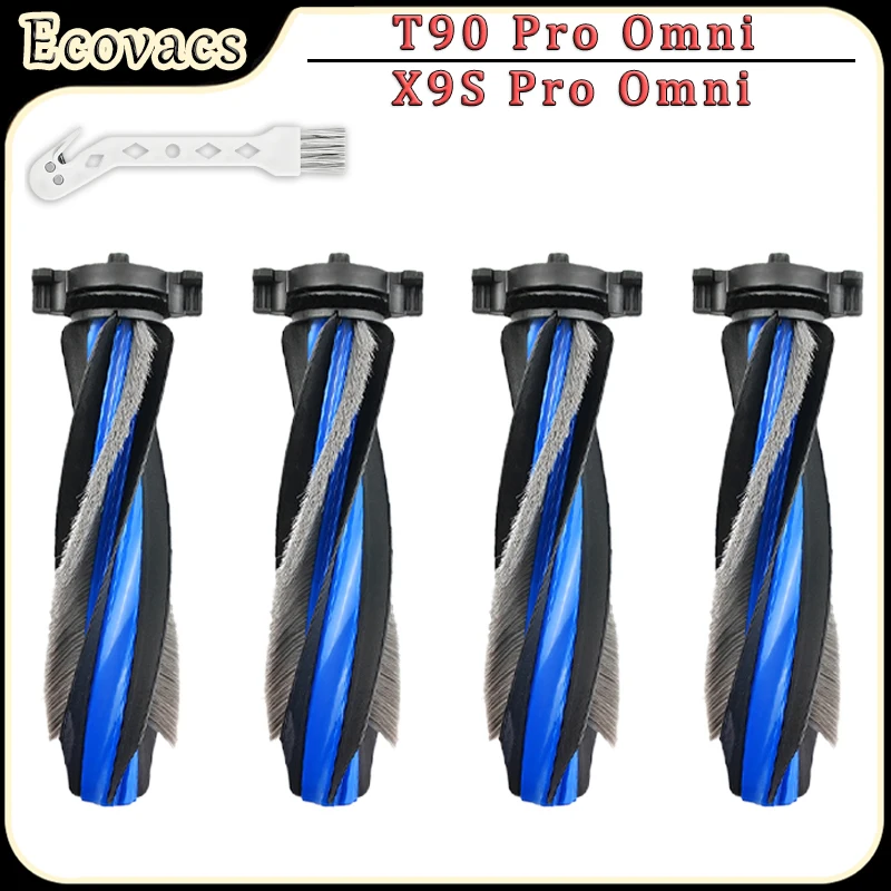 Main Brush Replacement Accessories Kit Compatible with Ecovacs T90 Pro Omni/X9S Pro Omni Robot Vacuum、Roller Brush Parts(2PCS)
Main Brush Replacement Accessories Kit Compatible with Ecovacs T90 Pro Omni/X9S Pro Omni Robot Vacuum、Roller Brush Parts(2PCS)