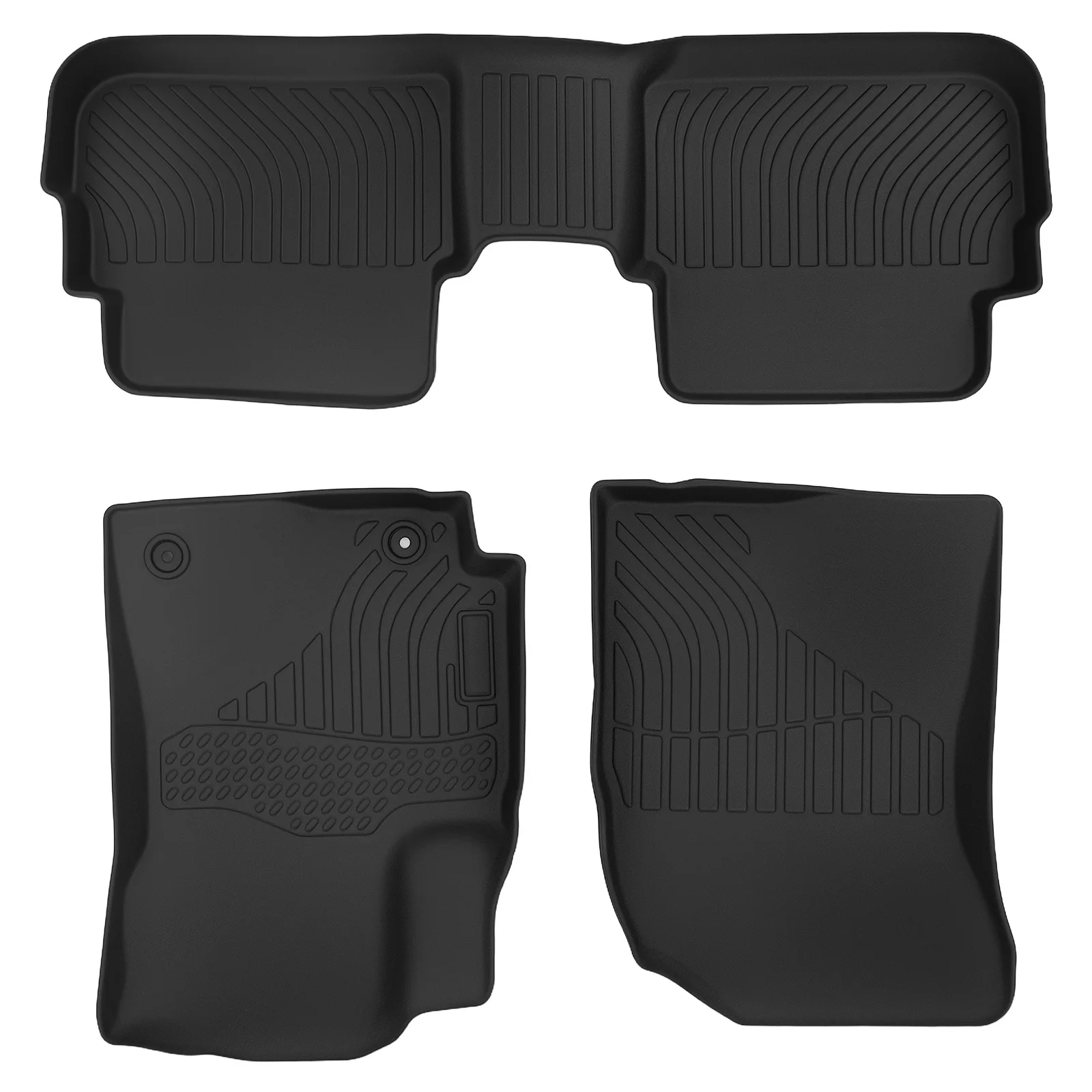 Черные всепогодные коврики для Toyota Corolla 2009-2013, TPE-вкладыши для пола
Черные всепогодные коврики для Toyota Corolla 2009-2013, TPE-вкладыши для пола