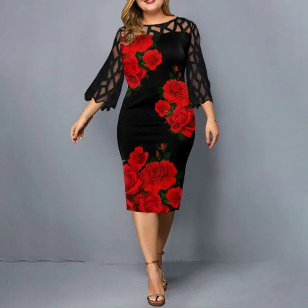 Women Dress Red and Green Print Short Party Dress for Ladies and Women with Elegant Long Sleeve and Plus Size Design
Women Dress Red and Green Print Short Party Dress for Ladies and Women with Elegant Long Sleeve and Plus Size Design