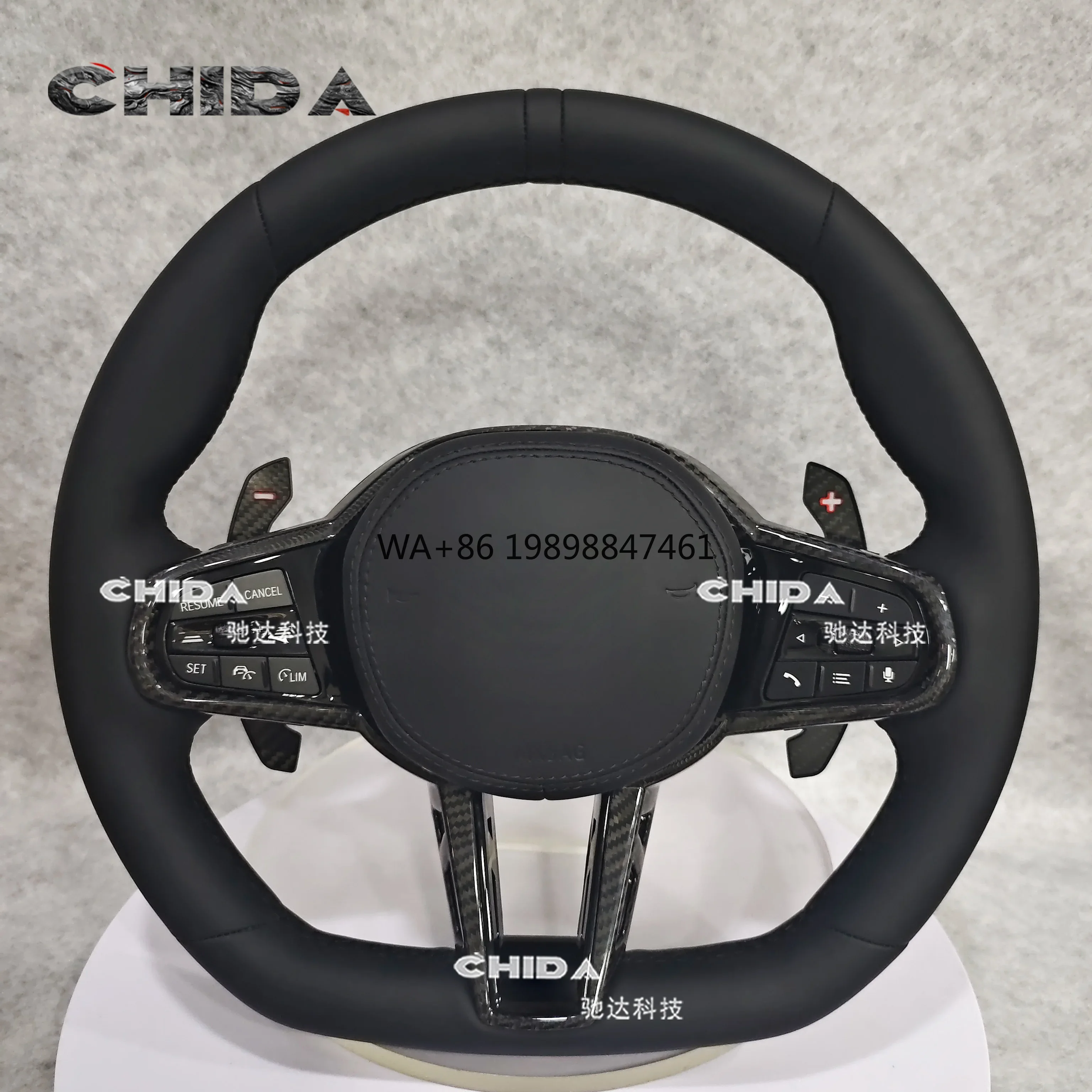 Suitable for B-M-W carbon fiber steering wheel 2 3 4 5 6 series customized G20 G29 G22 G26 G30 G31 G01 G02 G05 G06 G14 G15 G80 
Suitable for B-M-W carbon fiber steering wheel 2 3 4 5 6 series customized G20 G29 G22 G26 G30 G31 G01 G02 G05 G06 G14 G15 G80