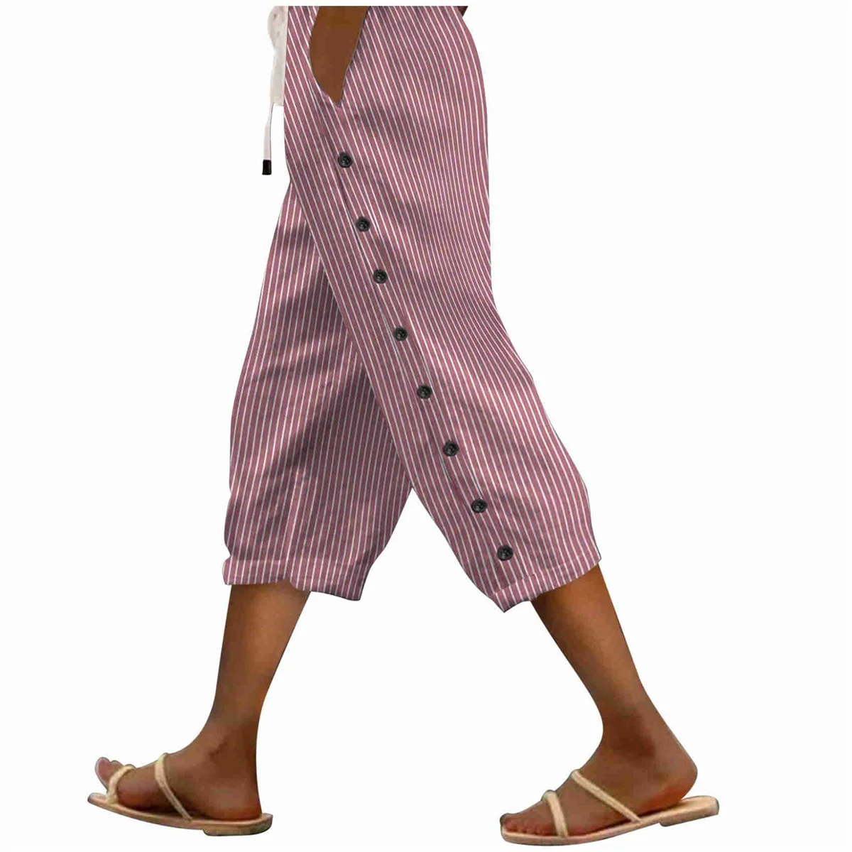 Striped Linen Pants Women Linen Capri Pants Lightweight Spring Summer Pants for Women 2025 Ladies Pinstripe Pants
Striped Linen Pants Women Linen Capri Pants Lightweight Spring Summer Pants for Women 2025 Ladies Pinstripe Pants