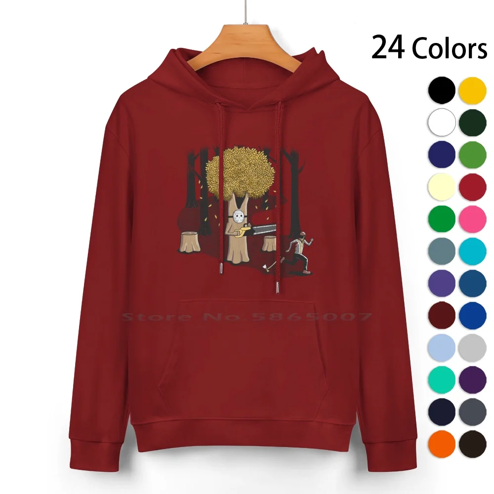 Deforest This Pure Cotton Hoodie Sweater 24 Colors Deforestation Trees Horror Funny Chainsaw Jason Voorhees 100% Cotton Hooded
Deforest This Pure Cotton Hoodie Sweater 24 Colors Deforestation Trees Horror Funny Chainsaw Jason Voorhees 100% Cotton Hooded