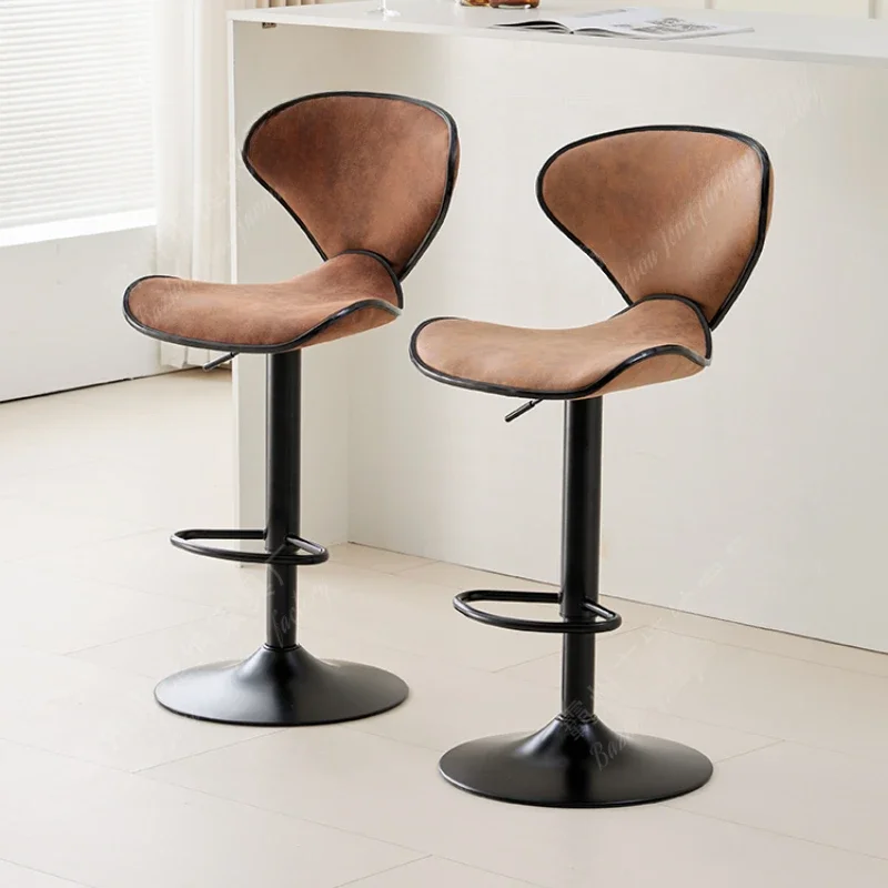 Scratch-Resistant Bar Seat Modern Simple Hotel Chair Adjustable Backrest High Stool Easy-Clean Nordic Seating for Indoor Use
Scratch-Resistant Bar Seat Modern Simple Hotel Chair Adjustable Backrest High Stool Easy-Clean Nordic Seating for Indoor Use