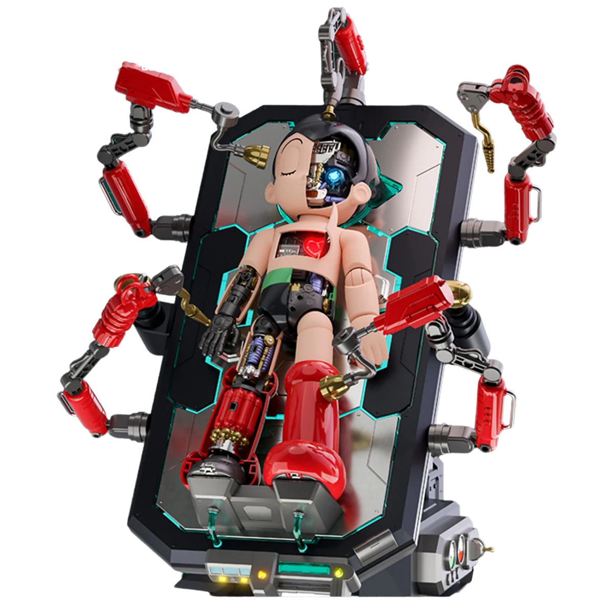 HiPlay TRON Model-Kit SIMPLE LEVEL Series, ASTRO BOY, DX Verison Assembly Plastic Model-Kit, H30cm Collectible Figure
HiPlay TRON Model-Kit SIMPLE LEVEL Series, ASTRO BOY, DX Verison Assembly Plastic Model-Kit, H30cm Collectible Figure