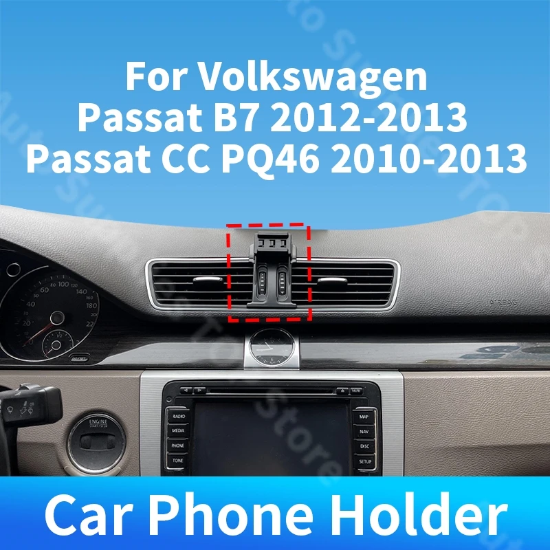 For Volkswagen Passat B7 2012-2013 Passat CC PQ46 2010-2013 Car Phone Holder Special Gravity For Car Auto Interior Accessories
For Volkswagen Passat B7 2012-2013 Passat CC PQ46 2010-2013 Car Phone Holder Special Gravity For Car Auto Interior Accessories
