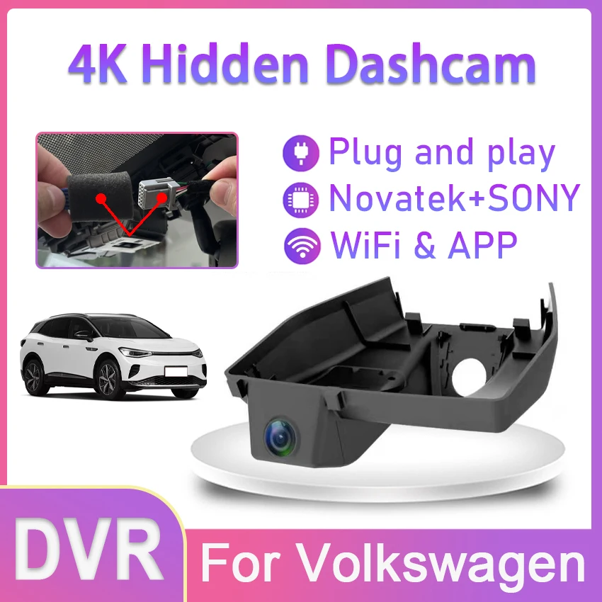 Plug and play Dash Cam Original For Volkswagen VW ID.3 ID3 1st Edition 2021 UHD 2160P Wifi Car Dvr Video Recorder Camera DashCam
Plug and play Dash Cam Original For Volkswagen VW ID.3 ID3 1st Edition 2021 UHD 2160P Wifi Car Dvr Video Recorder Camera DashCam