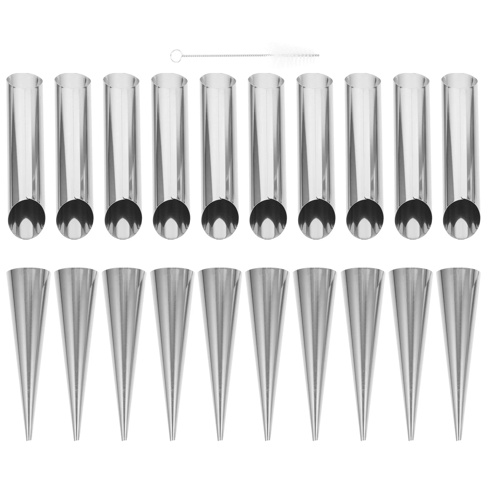 1Set Baking Mold Stainless Steel Croissant Tubular Molds Non-Stick Long-Lasting Pastry Making Tool Ideal for Bread and Dessert
1Set Baking Mold Stainless Steel Croissant Tubular Molds Non-Stick Long-Lasting Pastry Making Tool Ideal for Bread and Dessert