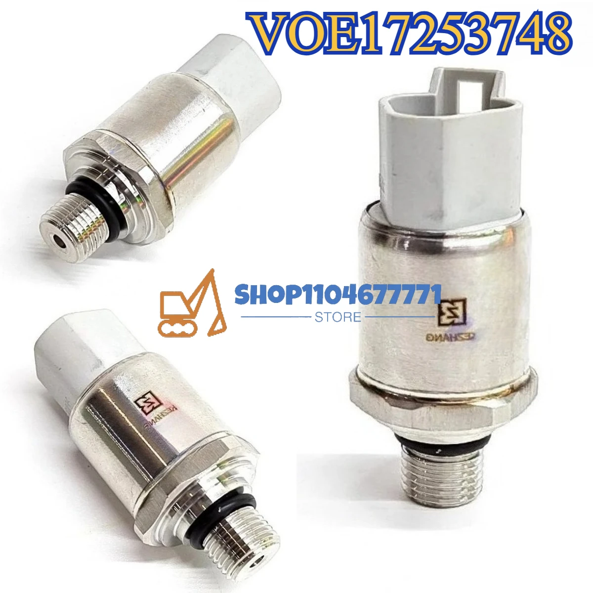 VOE17253748 New Oil Pressure Sensor Switch for EC160D EC180D EC220D EC235D EC250D EC300D EC350D EW205D Excavator VOE 17253748
VOE17253748 New Oil Pressure Sensor Switch for EC160D EC180D EC220D EC235D EC250D EC300D EC350D EW205D Excavator VOE 17253748